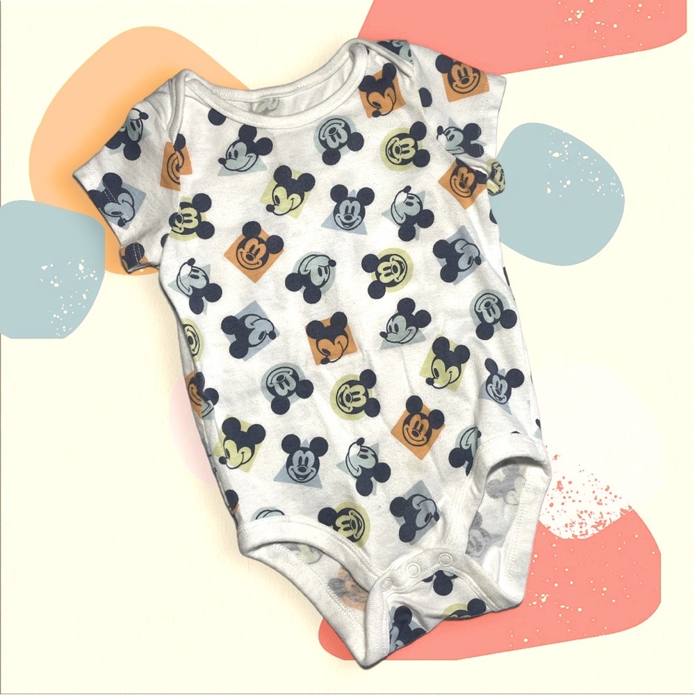 12M Disney Mickey Mouse Jumping Beans Onesie